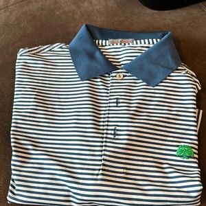 Peter Millar tech John’s Island logo golf shirt
